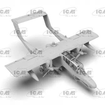 Makete - Model Kit Aircraft - OV-10D+ Bronco US Attack And Observation Aircraft 1:72