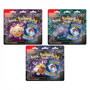 Pokemon TCG: Scarlet & Violet 4.5 Paldean Fates Tech Sticker Collection Blister