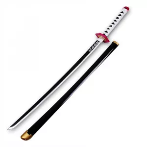 Demon Slayer - Wood Sword Replica - Standard Nichirin Katana (Giyu Tomioka)