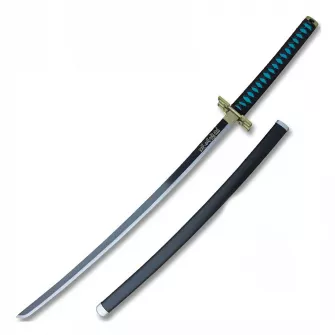 Merchandise razno - Demon Slayer - Wood Sword Replica - Standard Nichirin Katana Blue (Muichiro Tokito)