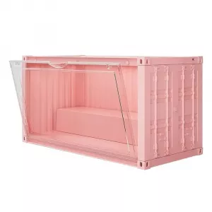 Container Display Box With Light (Pink)