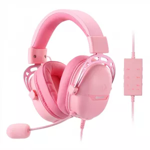 Aurora Wired Headset Pink