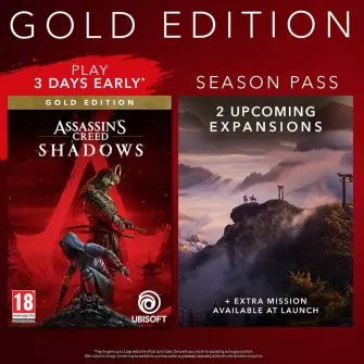 Playstation 5 igre - PS5 Assassin's Creed: Shadows - Gold Edition
