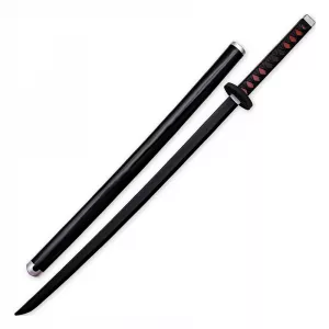 Demon Slayer - Wood Sword Replica - Standard Nichirin Katana (Tanjiro Kamado)