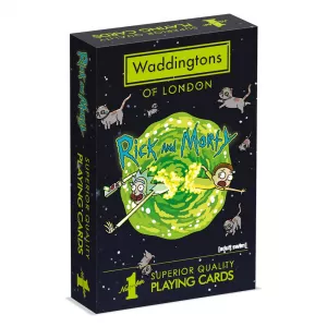 Karte Waddingtons No. 1 - Rick & Morty - Playing Cards - Adult Swim