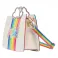 Lisa Frank Rainbow Cloud Handle Chain Strapbody Bag