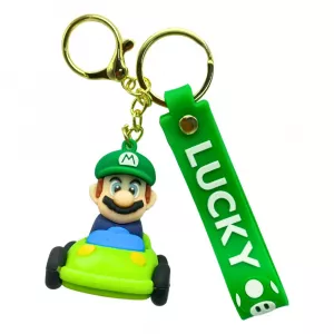 Super Mario - Mario Kart Luigi Keychain