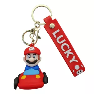 Super Mario - Mario Kart (Blue) Keychain