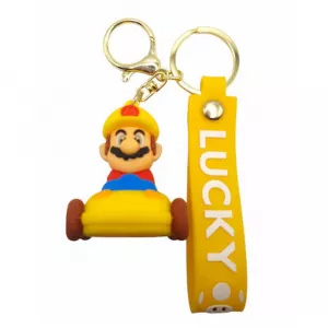 Super Mario - Mario Kart (Yellow) Keychain