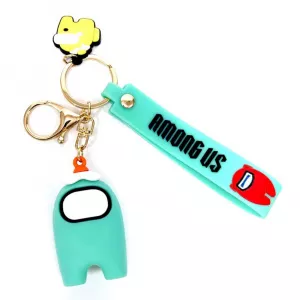 Among Us - Crewmate Cyan Keychain