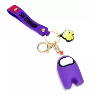 Among Us - Crewmate Purple Keychain