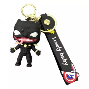 Venom - Venomized Black Panther Keychain