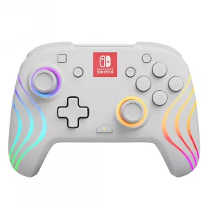 Nintendo Switch Afterglow Wave Wireless Controller White