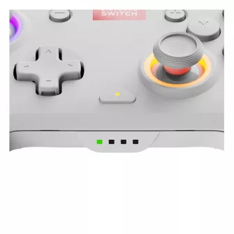 Gejmpedi - Nintendo Switch Afterglow Wave Wireless Controller White