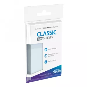 Ultimate Guard Classic Soft Sleeves Standard Size Transparent (100)