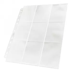 Ultimate Guard 18-Pocket Pages Side-Loading - White Single Pack