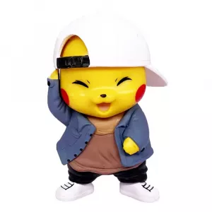 Pokemon - Pikachu Mini Figure White Hat v2 (8cm)