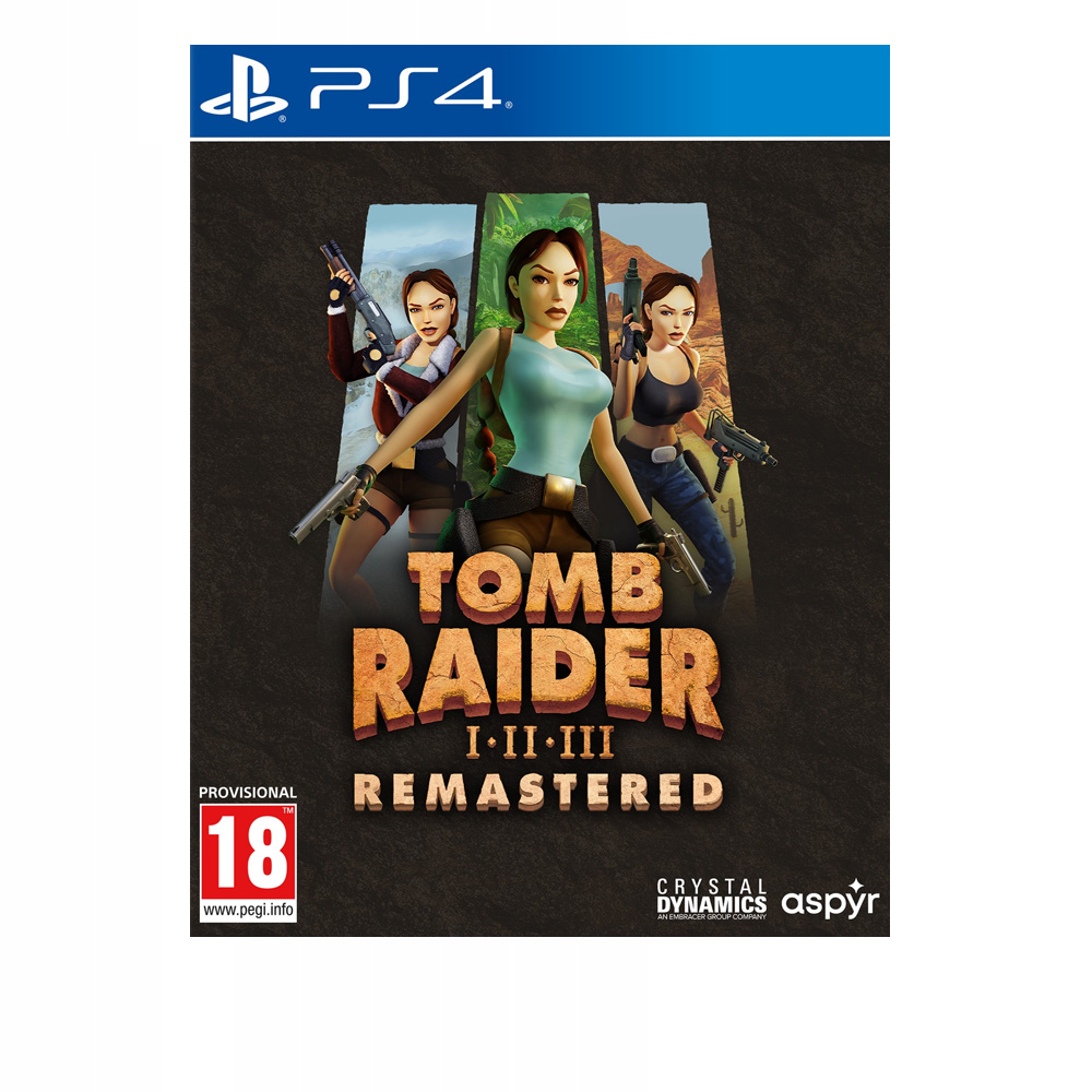 Aspyr PS4 Tomb Raider I-III Remastered Starring Lara Croft