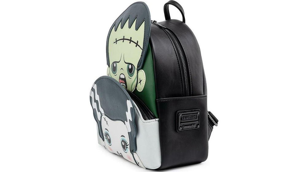 Universal Loungefly Mini Backpack - Universal Monsters Frankie and Bride  Cosplay